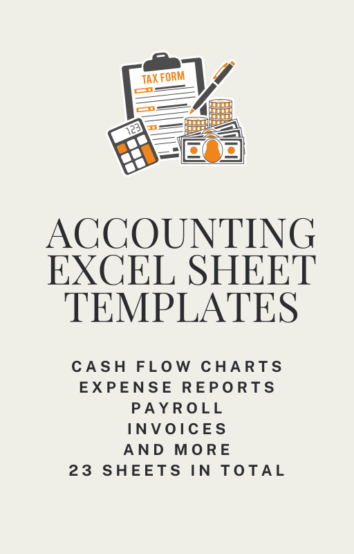 Accounting Excel Sheet Templates - Download Delight