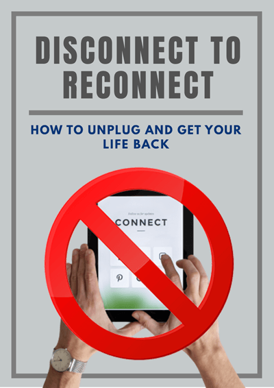 Disconnect to Reconnect PDF ebook How to Unplug and Get Your Life Back - Download Delight