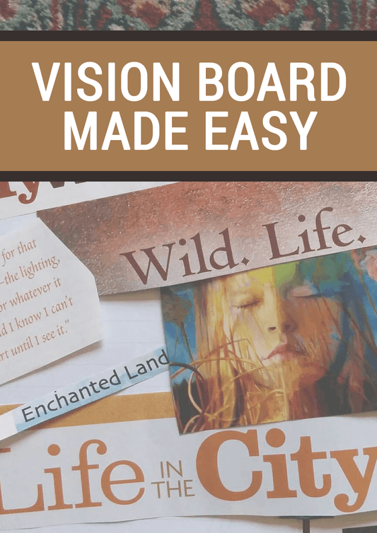 Vision Board Made Easy PDF eBook | How to an Inspiring Create Vision Board - Download Delight