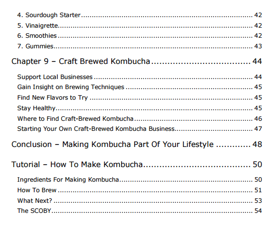 Kombucha Kickstart PDF EBook | A Beginner's Guide to Kombucha The Tea of Immortality - Download Delight