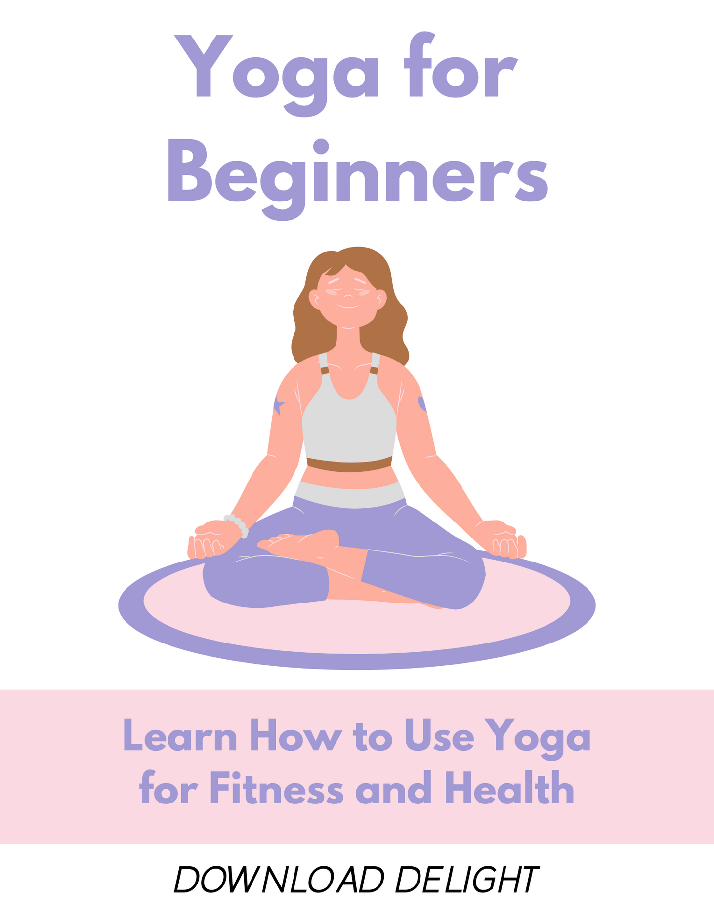 Libro electrónico Guía para principiantes de yoga | Aprenda diferentes tipos de yoga